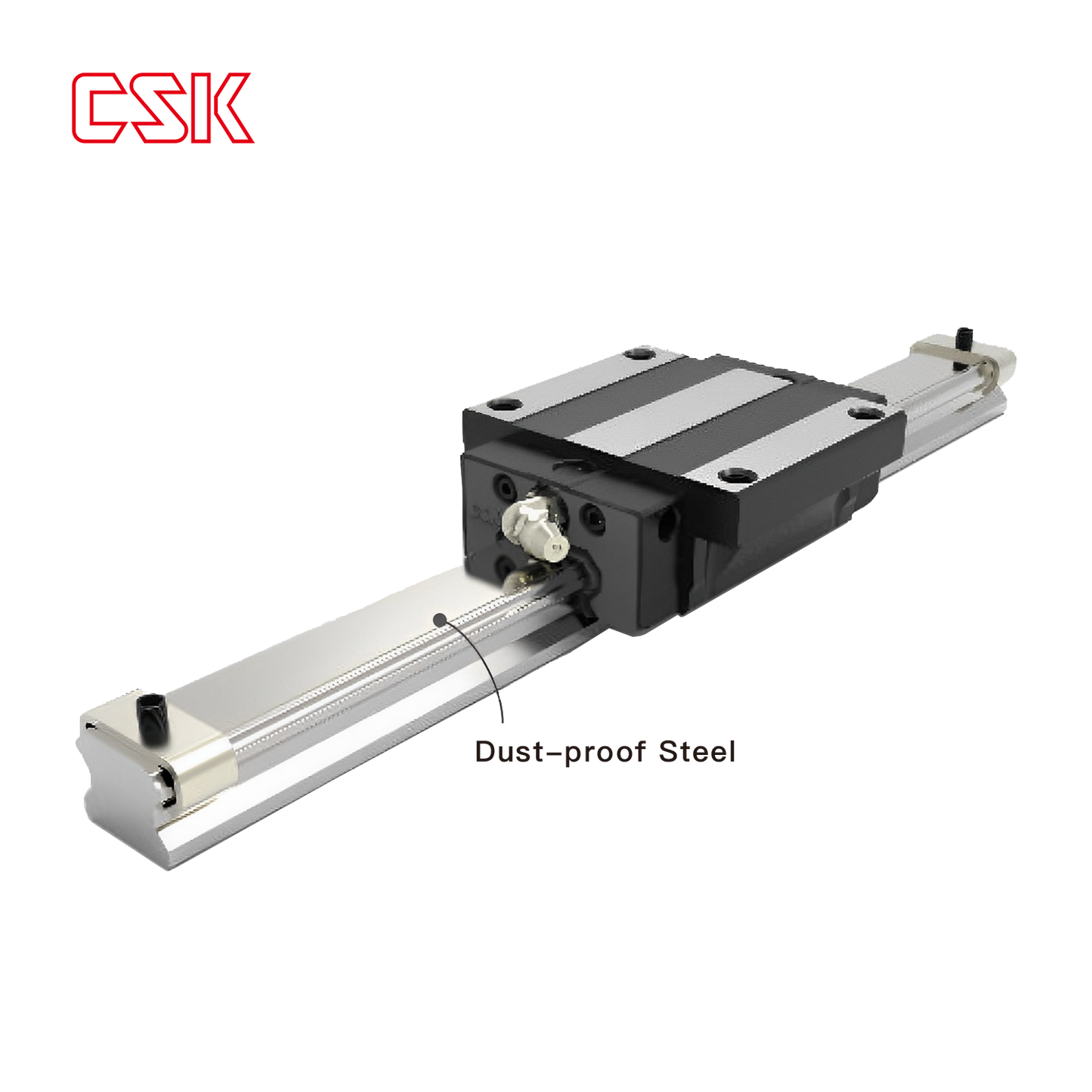 Cinghia in acciaio antipolvere - serie CS