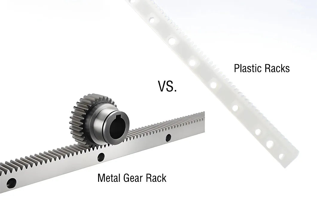 How is Metal Gear Rack Different from Plastic Racks? – CSK Motions